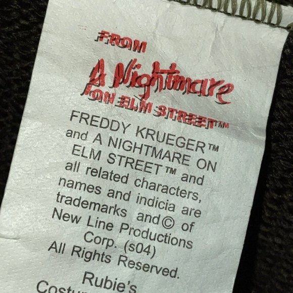 freddy krueger costume box - Picture 7 of 10